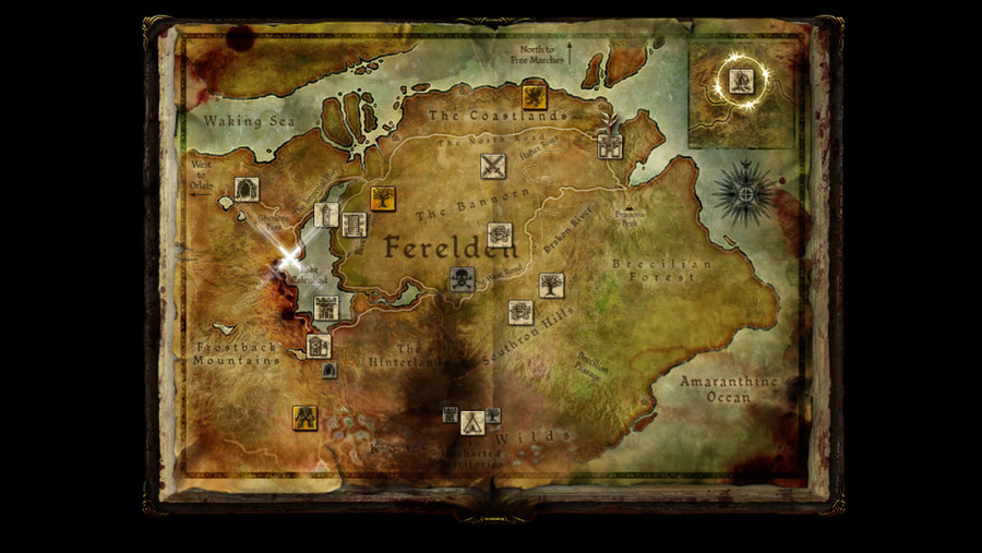 Dragon Age Origins Map